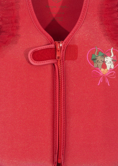 HOT🔥Konges Sløjd THALIA SWIM VEST - viva magenta Konges Sløjd