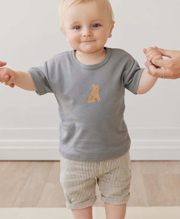 Hunter Cotton Tee in Dawn By Jamie Kay Jamie Kay - enjoykidsus