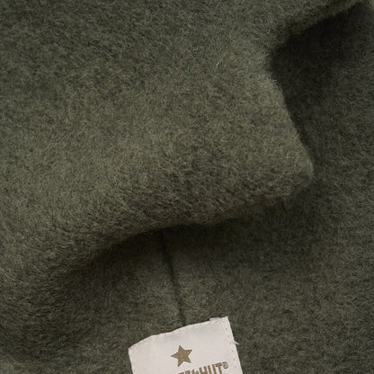 Huttelihut Dinosaur Wool Balaclava in Beetle - detail view 1