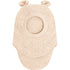 Huttelihut Teddy Ears Wool Balaclava in Sand Melange - product view