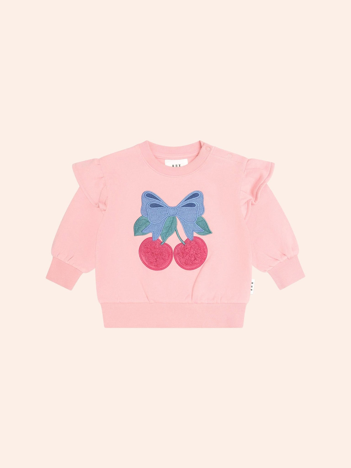 Huxbaby Cherry Bow Sweatshirt