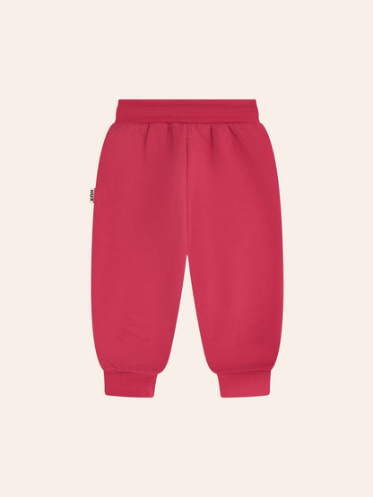 Huxbaby Cherry Frill Trackpant - Cherry