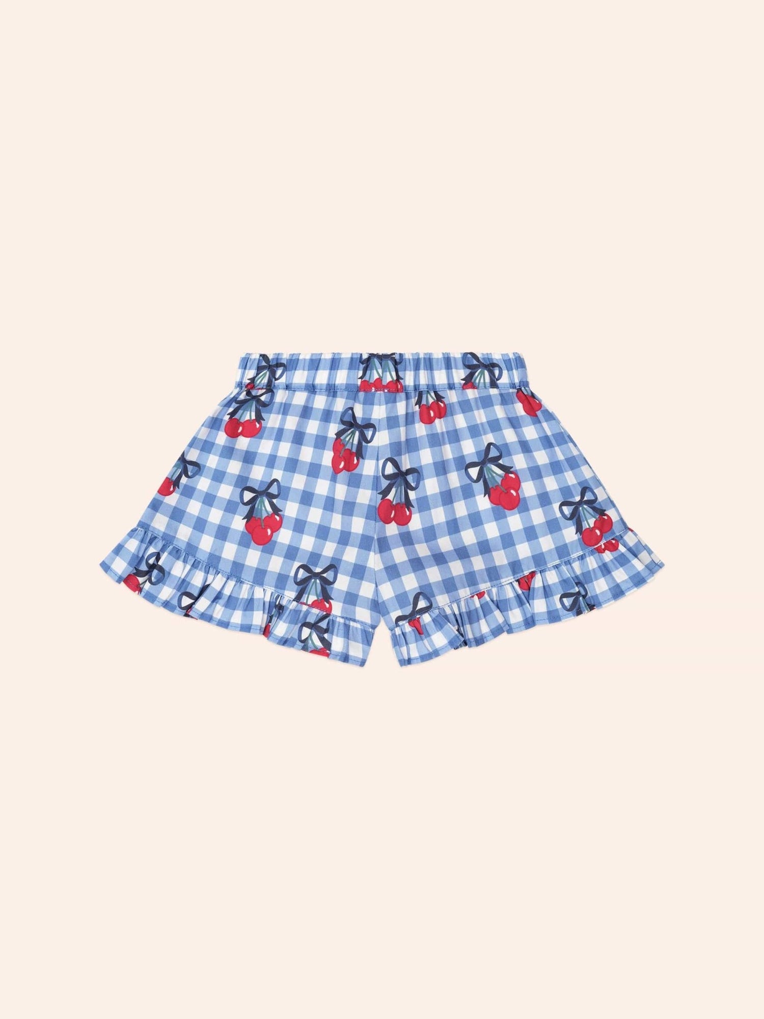 Huxbaby Cherry Gingham Skort Huxbaby