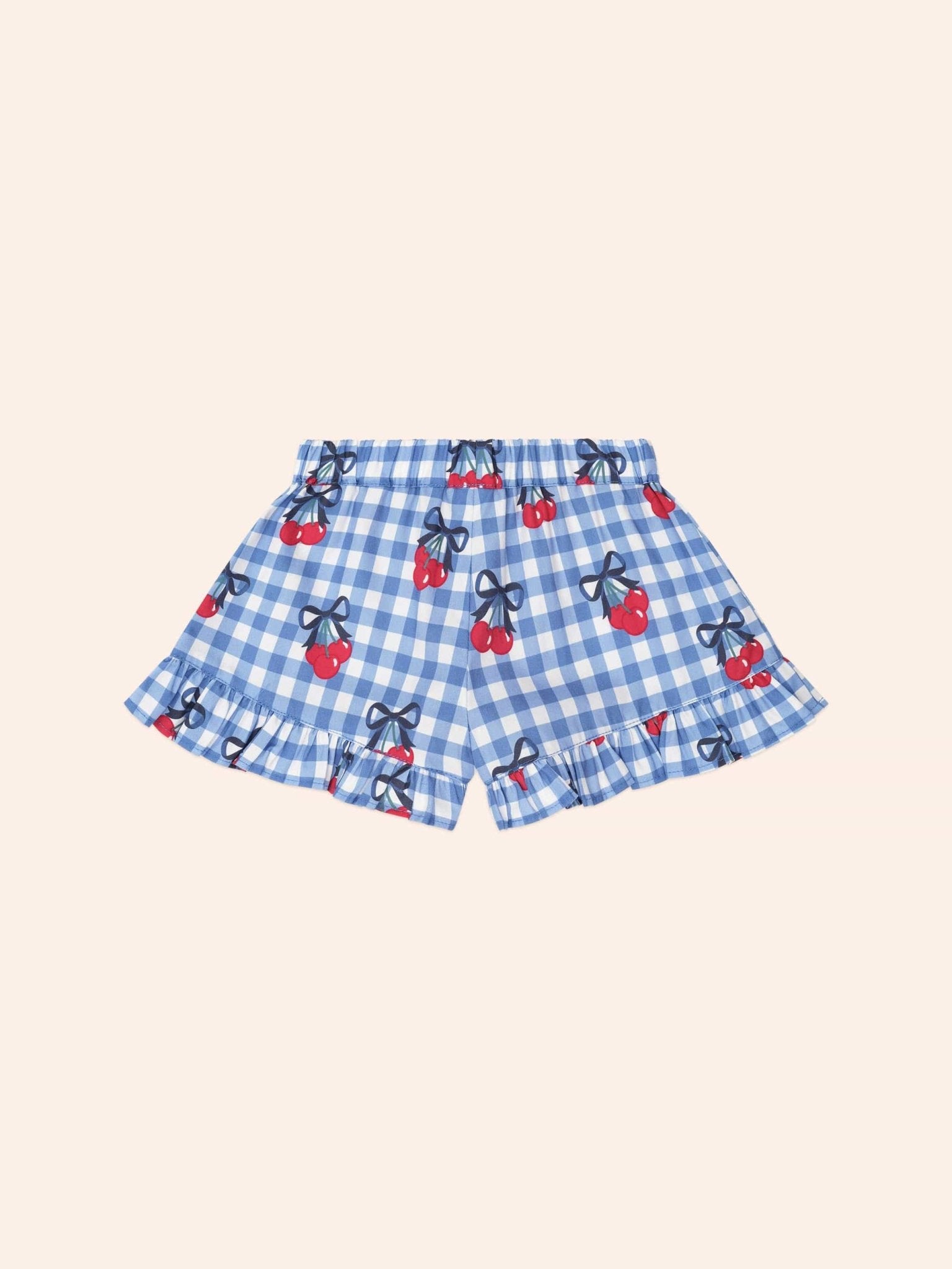 Huxbaby Cherry Gingham Skort Huxbaby