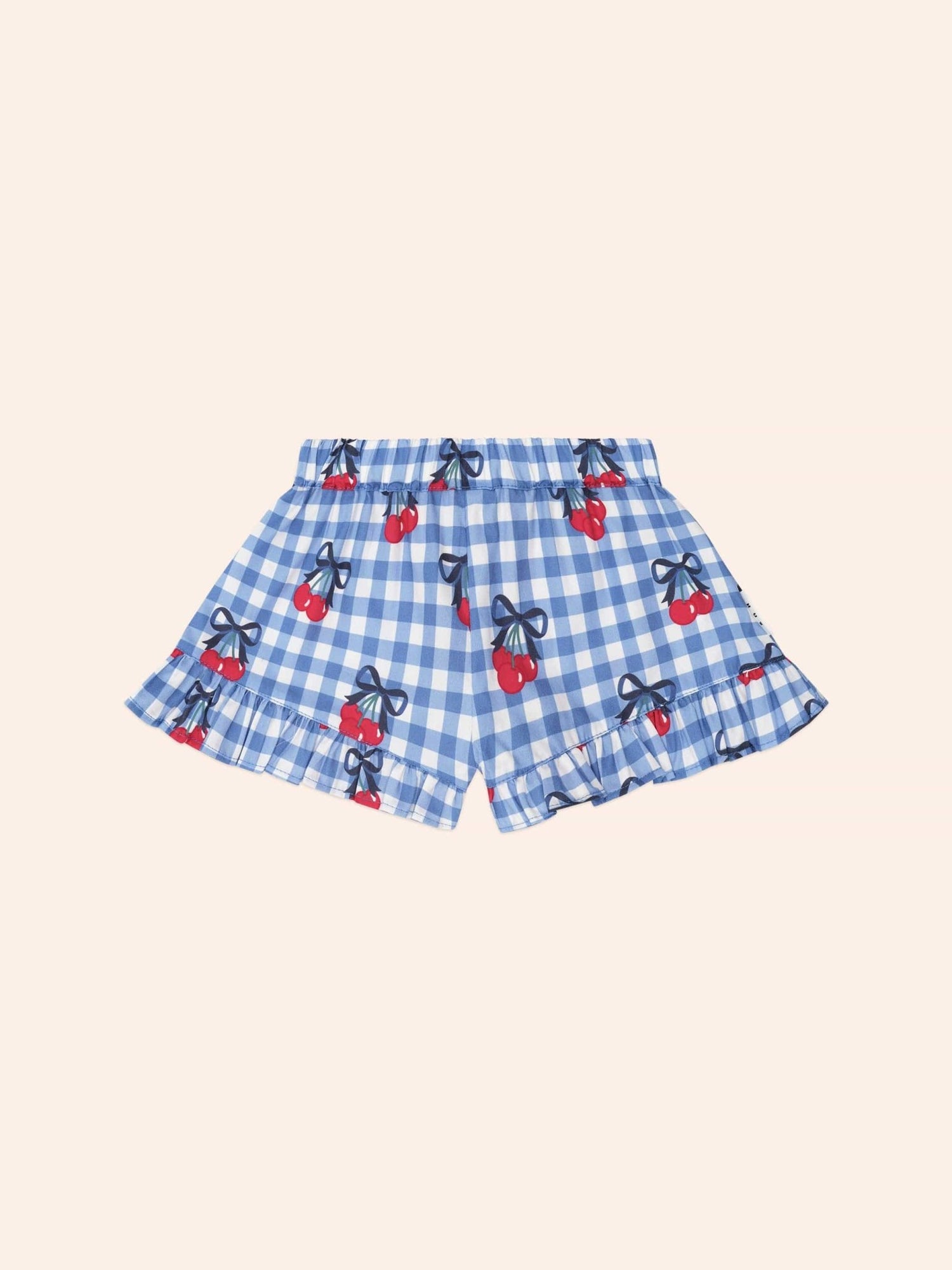 Huxbaby Cherry Gingham Skort Huxbaby