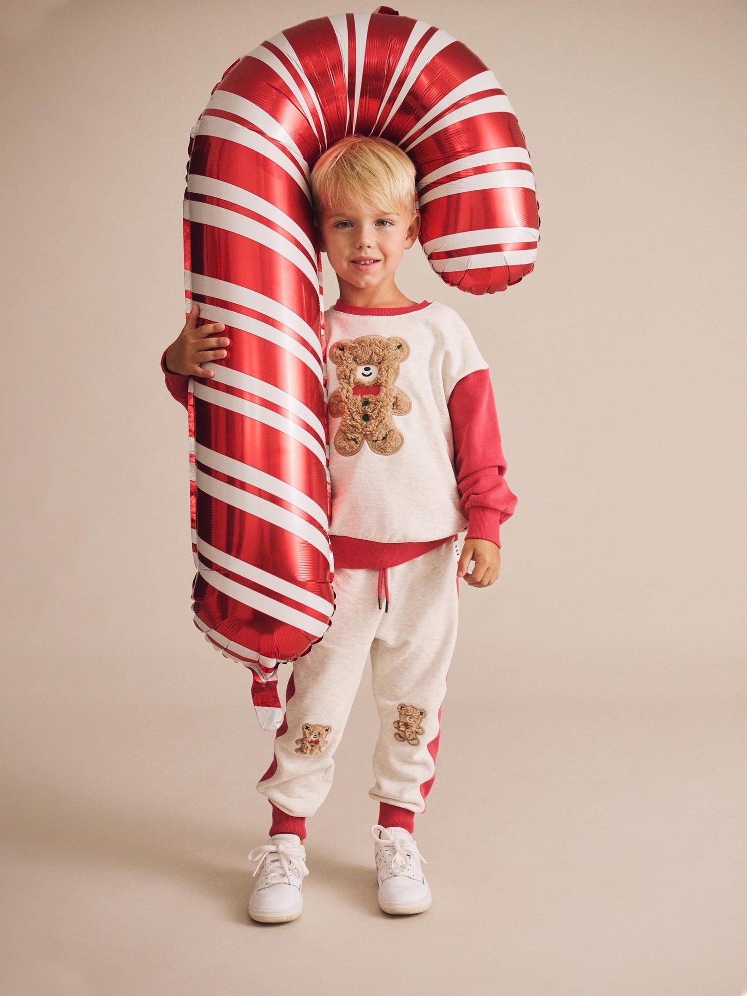 Huxbaby Cherry Heart Frill Top – Organic Cotton Festive Top Huxbaby