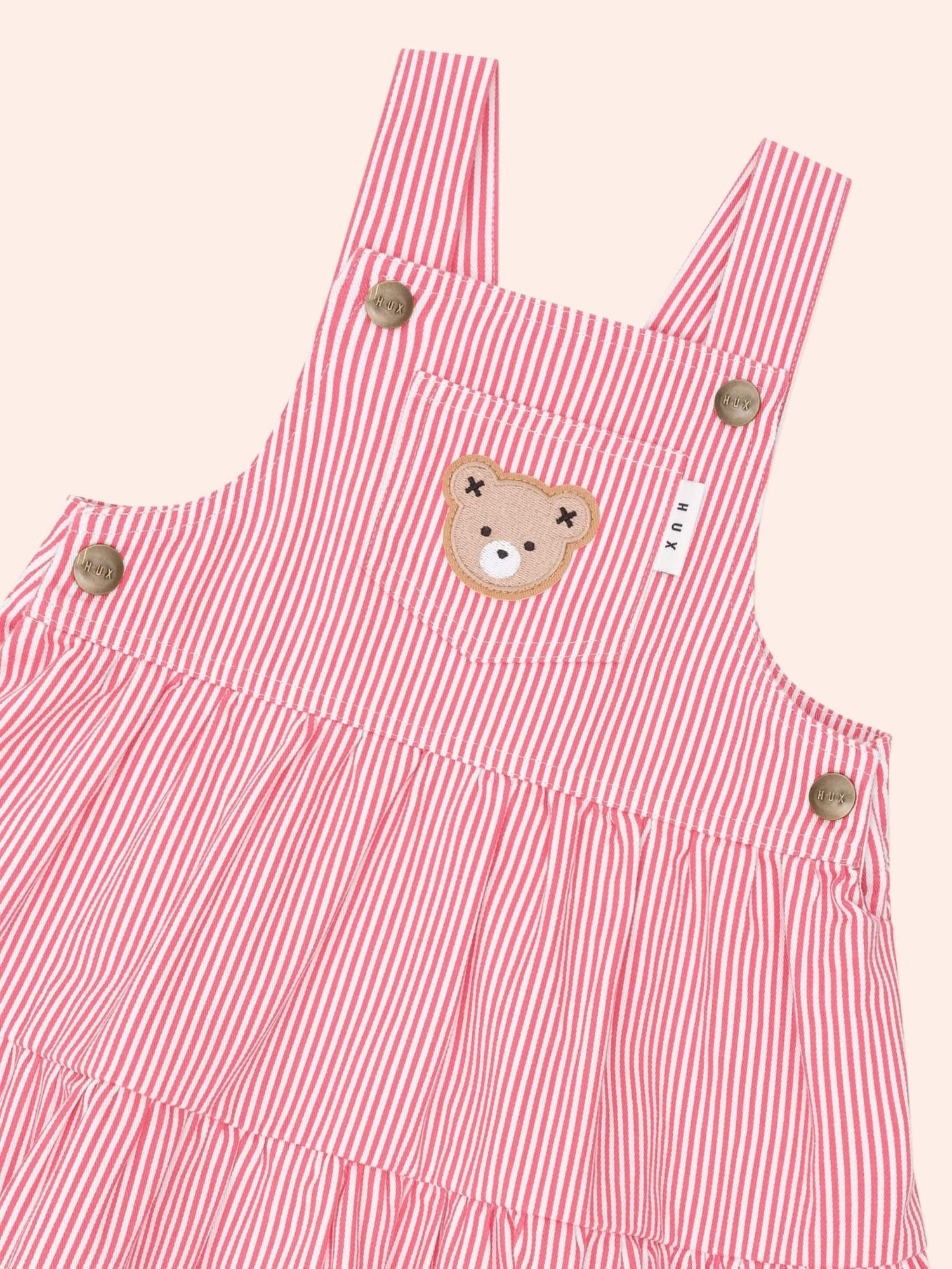 Huxbaby Classic Stripe Tiered Pinafore Huxbaby