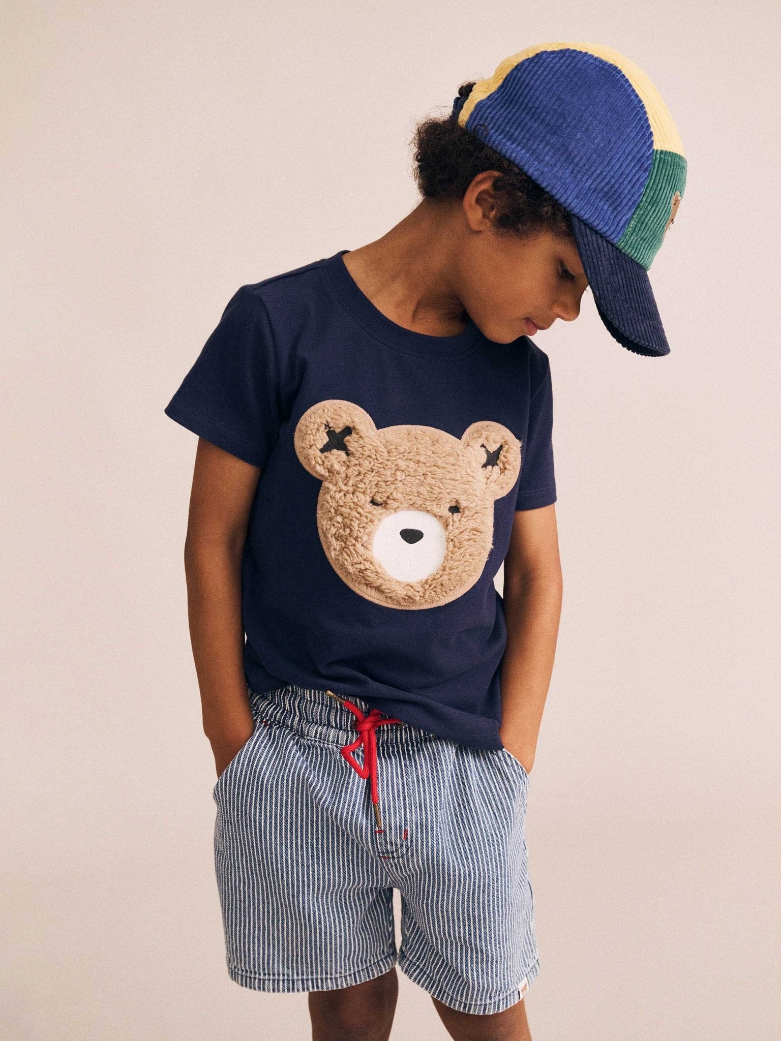 Huxbaby Denim Stripe Short Huxbaby