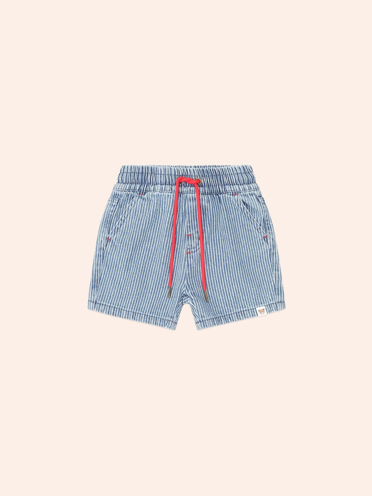 Huxbaby Denim Stripe Short Huxbaby