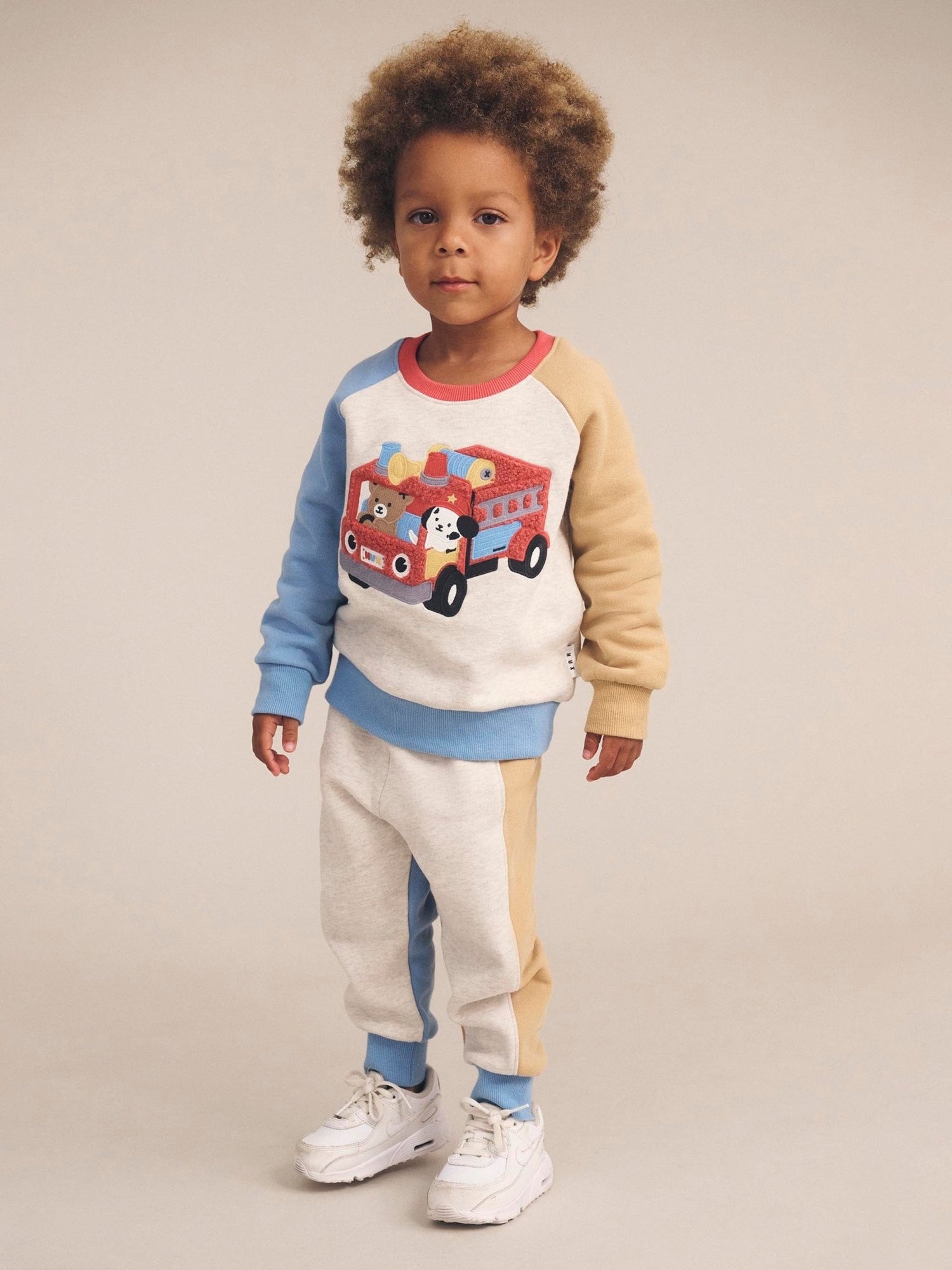 Huxbaby Fire Truck Hux Sweatshirt Huxbaby