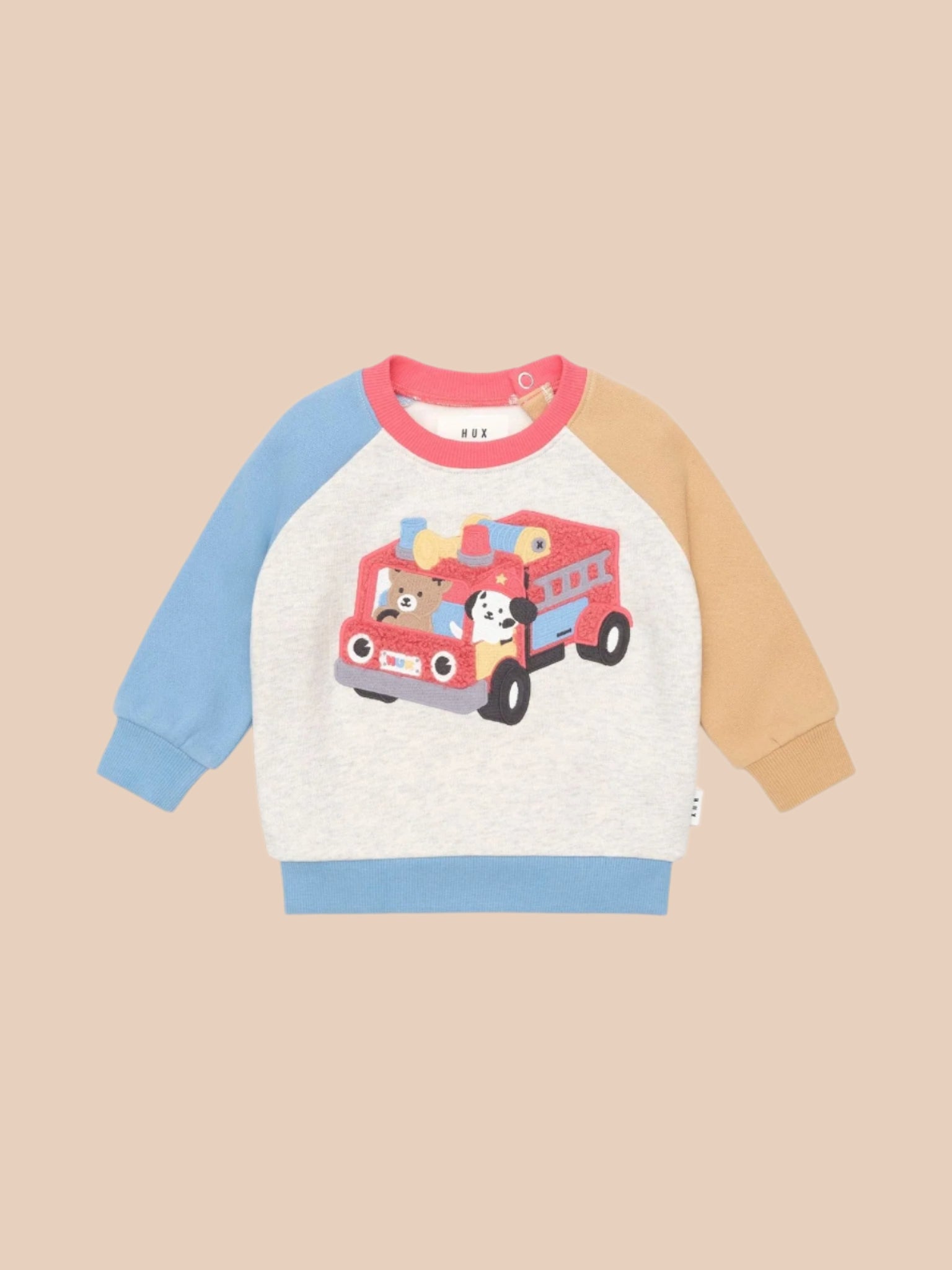 Huxbaby Fire Truck Hux Sweatshirt Huxbaby