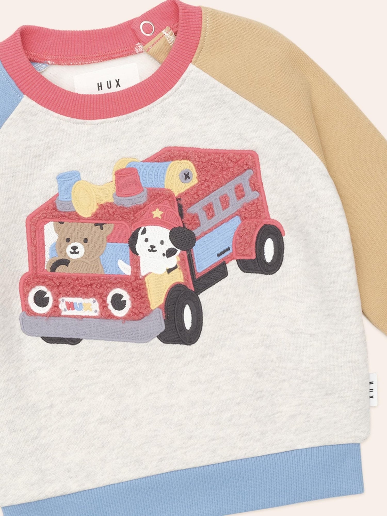 Huxbaby Fire Truck Hux Sweatshirt Huxbaby