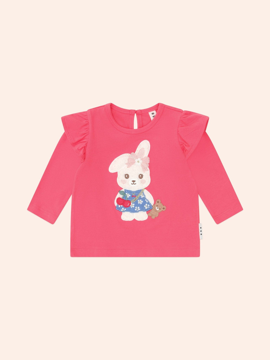 Huxbaby Flower Field Bunny Frill Top Huxbaby