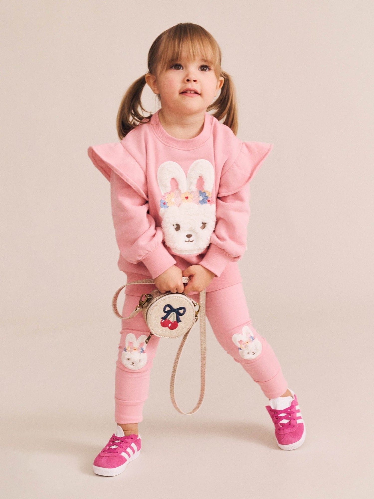 Huxbaby Flower Field Bunny Sweatshirt Huxbaby