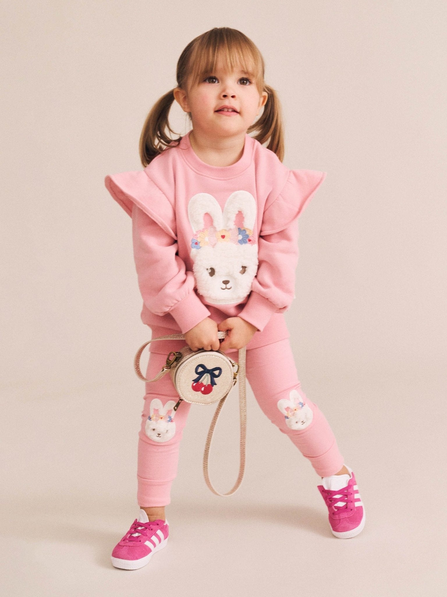 Huxbaby Flower Field Bunny Sweatshirt Huxbaby