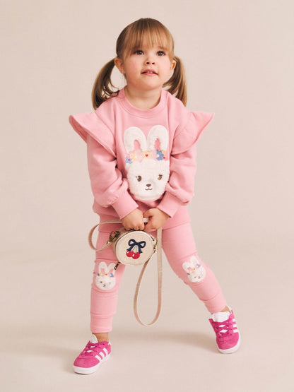 Huxbaby Flower Field Bunny Sweatshirt Huxbaby