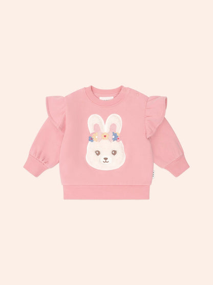 Huxbaby Flower Field Bunny Sweatshirt Huxbaby