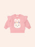 Huxbaby Flower Field Bunny Sweatshirt Huxbaby
