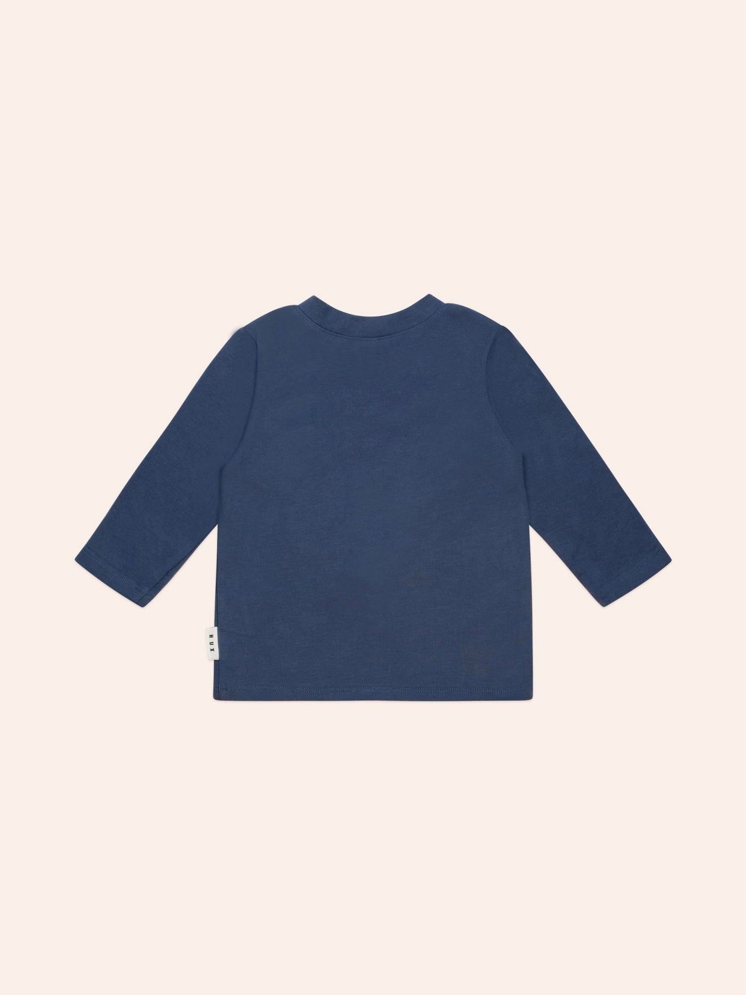 Huxbaby Furry Huxbear Longsleeve Top Marine Blue Huxbaby