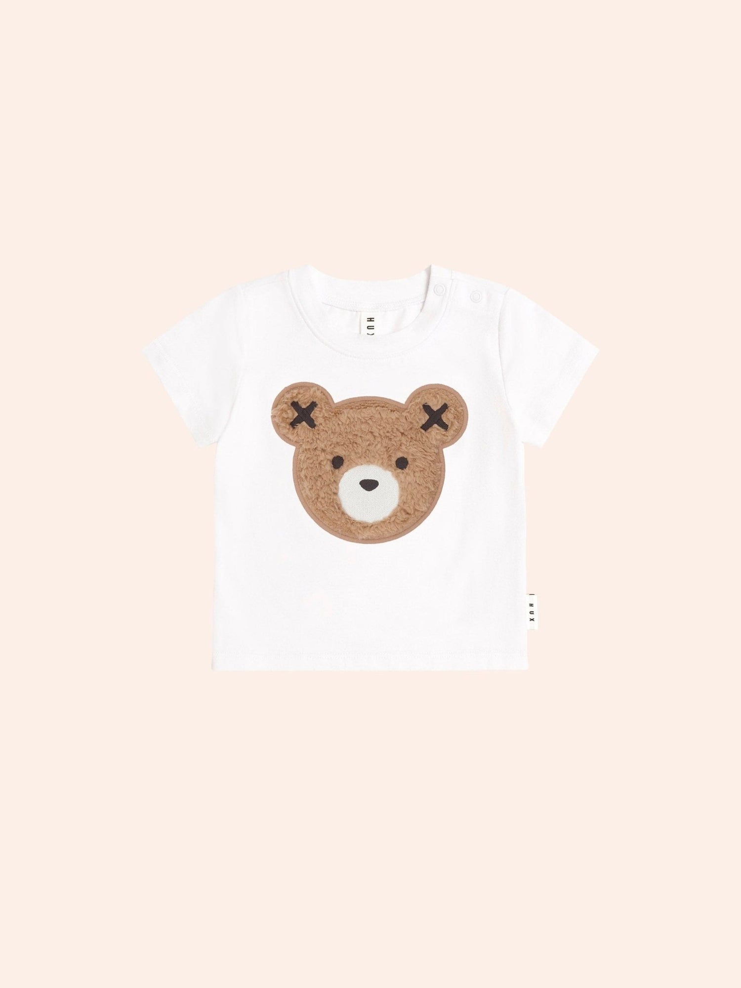 Huxbaby Furry Huxbear White Tee Huxbaby