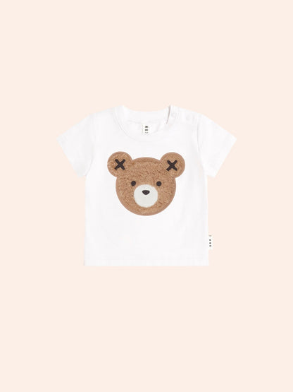 Huxbaby Furry Huxbear White Tee Huxbaby