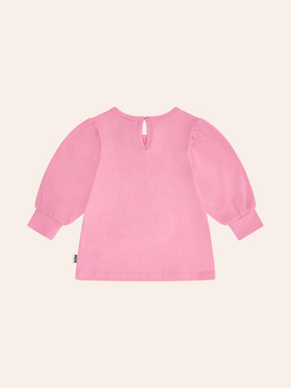 Huxbaby Gingerbread Hux Girl Long Slv Top - Strawberry Crème
