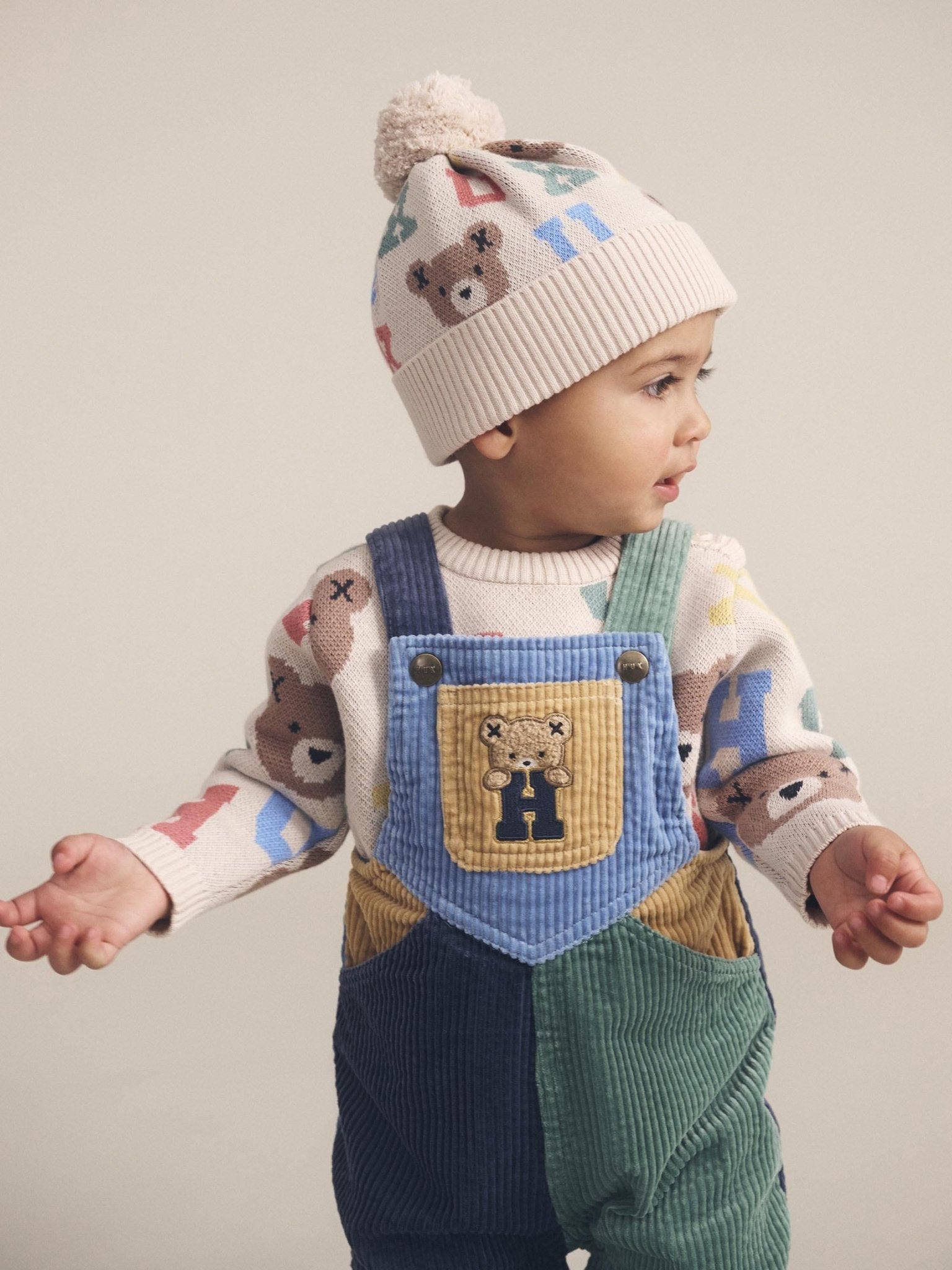 Huxbaby Hux Alphabet Beanie Huxbaby