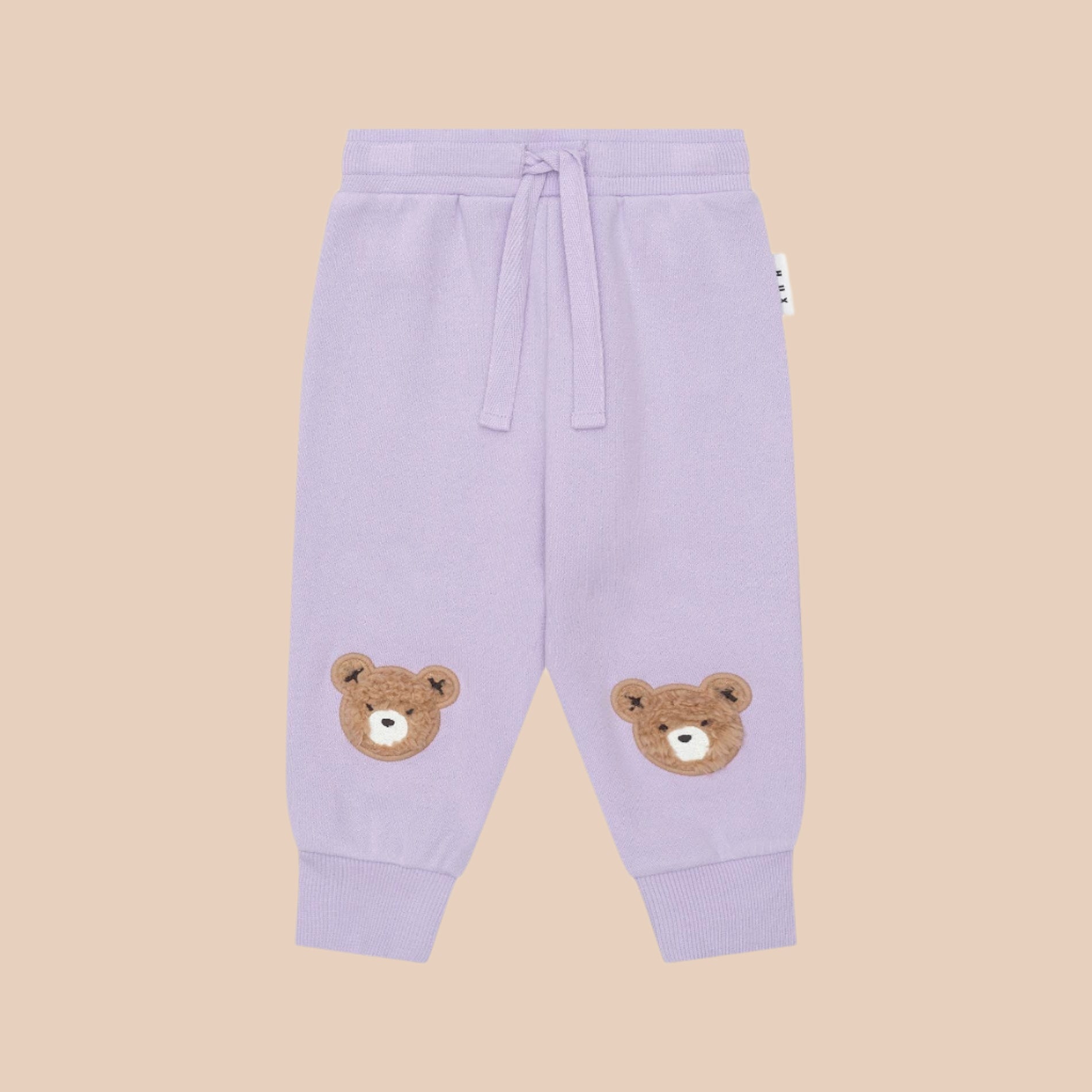Huxbaby Orchid Furry Huxbear Track Pant Huxbaby