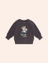 Huxbaby Skater Hux Sweatshirt in Soft Black