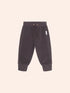 Huxbaby Soft Black Moto Trackpant
