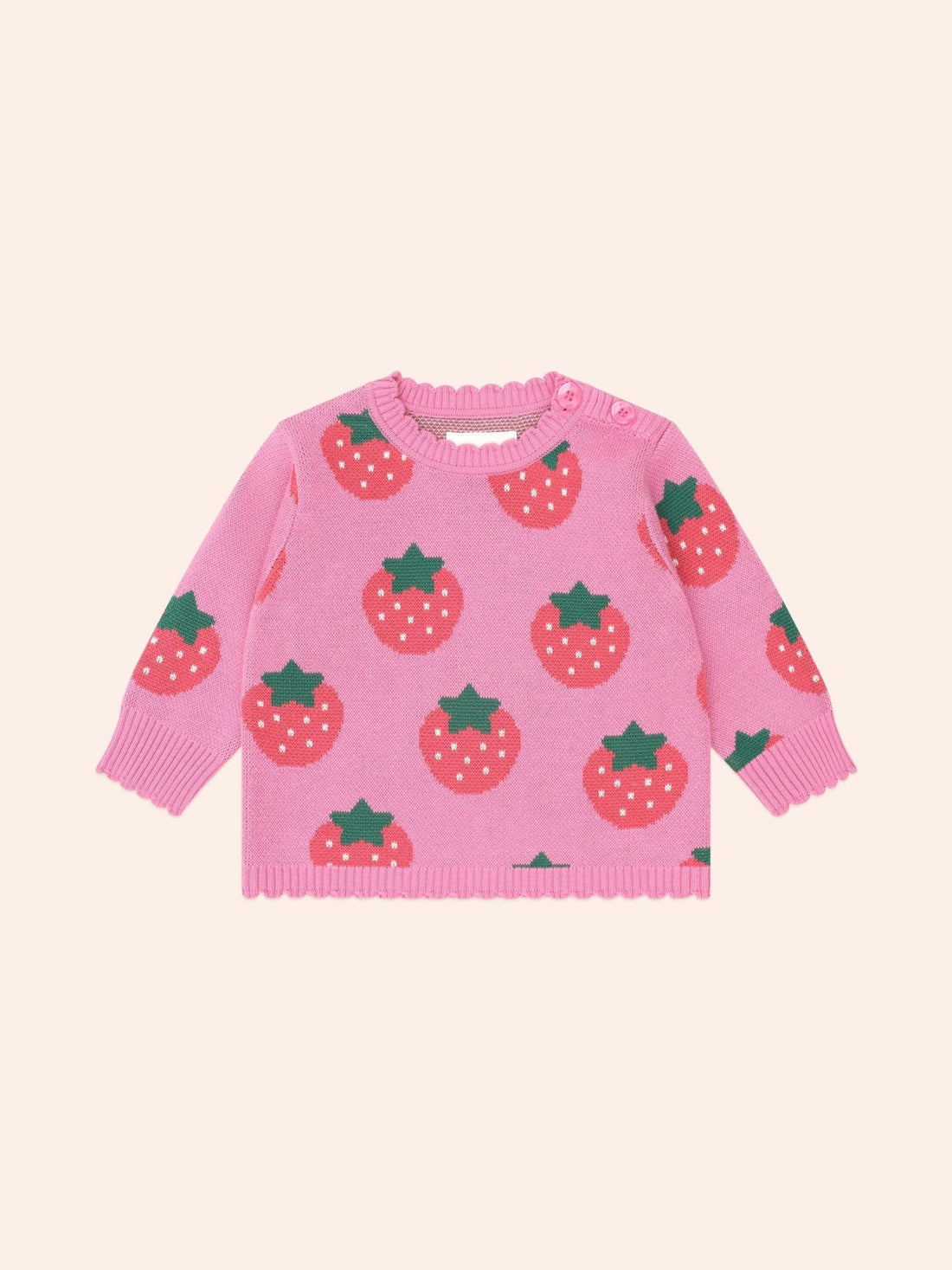 Huxbaby Strawberry Fields Forever Pullover Huxbaby