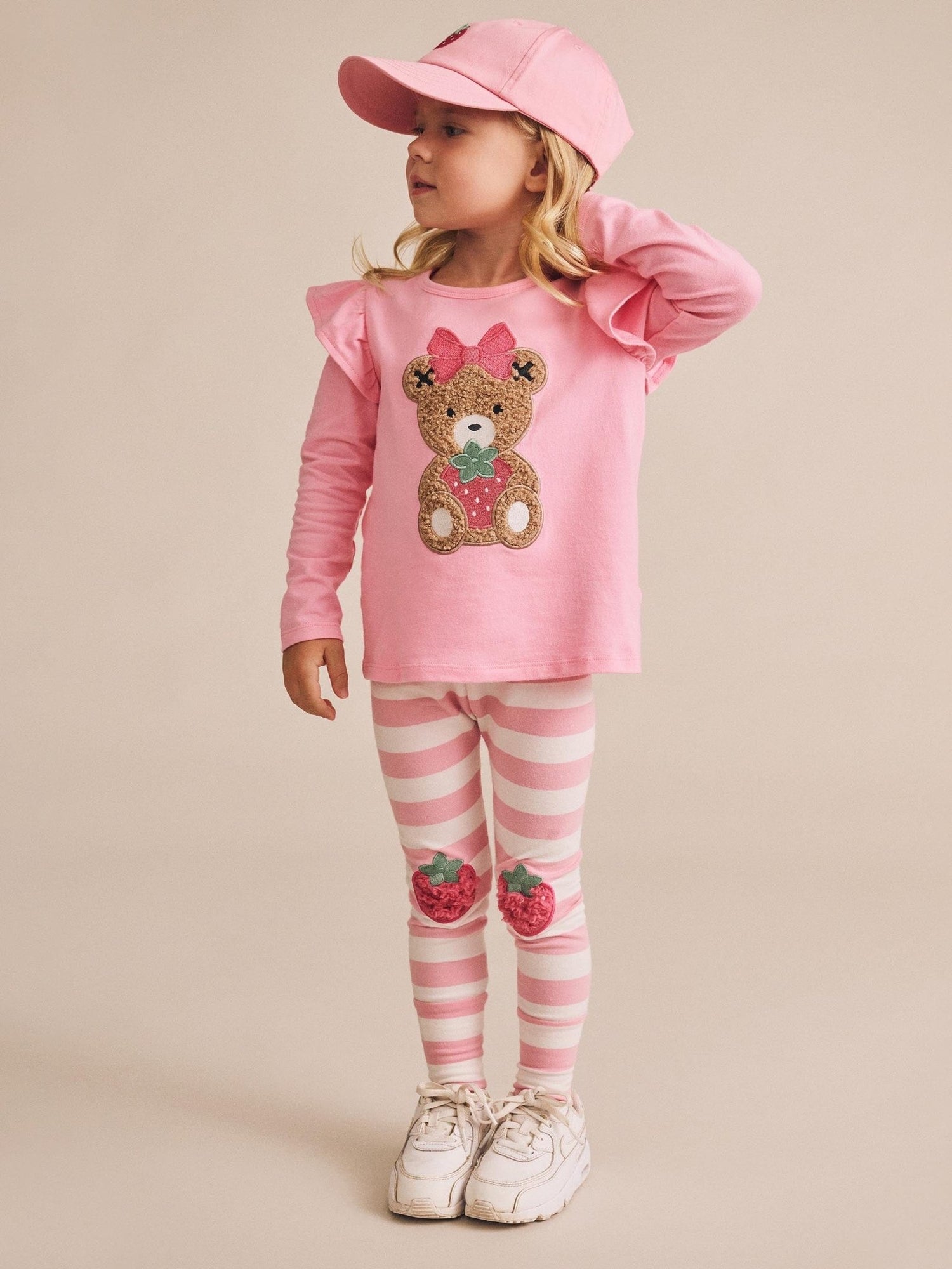 Huxbaby Strawberry Huxette Frill Top Huxbaby