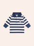 Huxbaby Stripe Polo Longsleeve Top Huxbaby