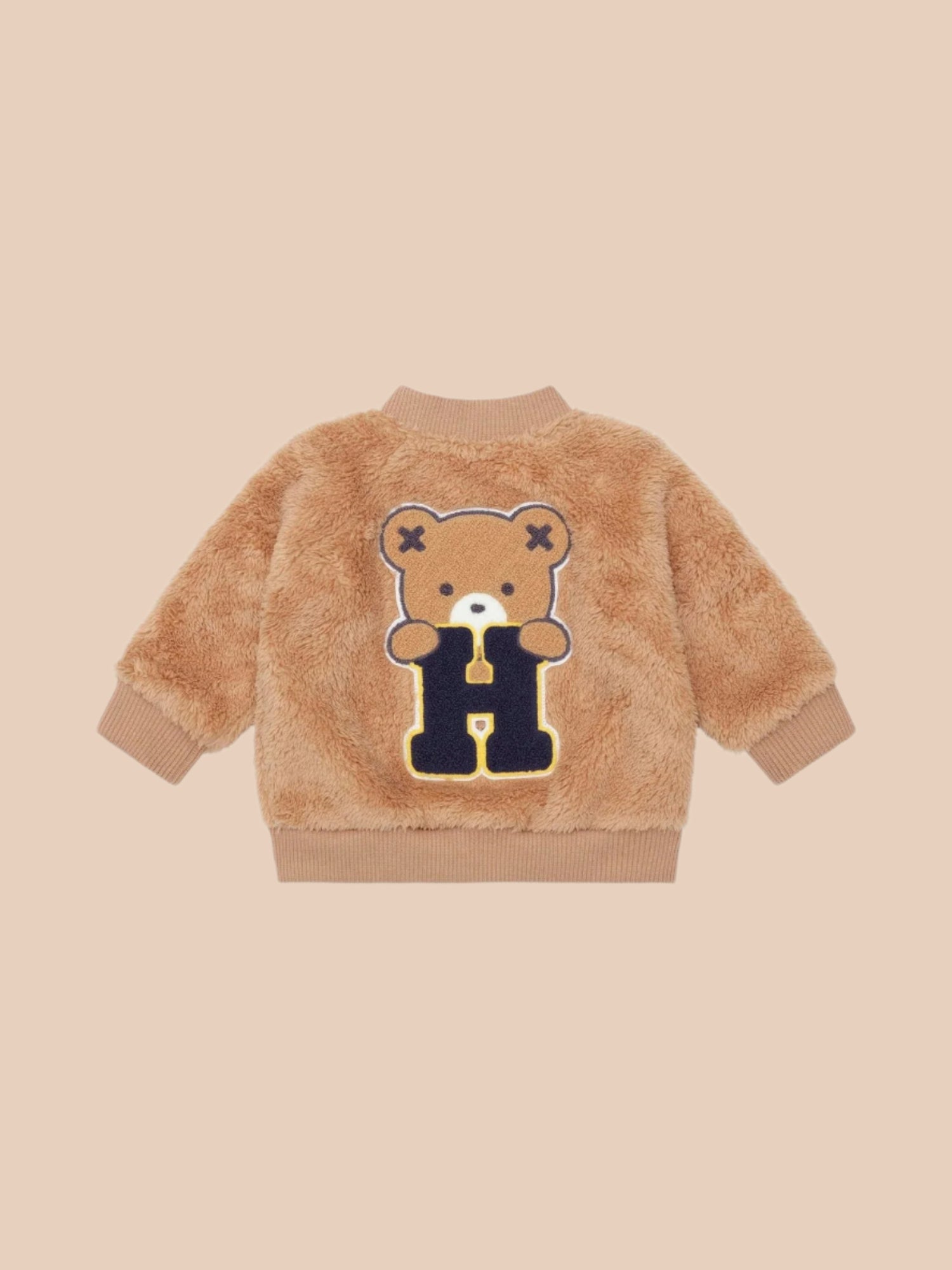 Huxbaby Varsity Hux Furry Jacket Huxbaby