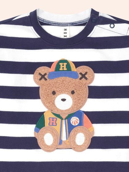Huxbaby Varsity Hux Stripe Top Huxbaby