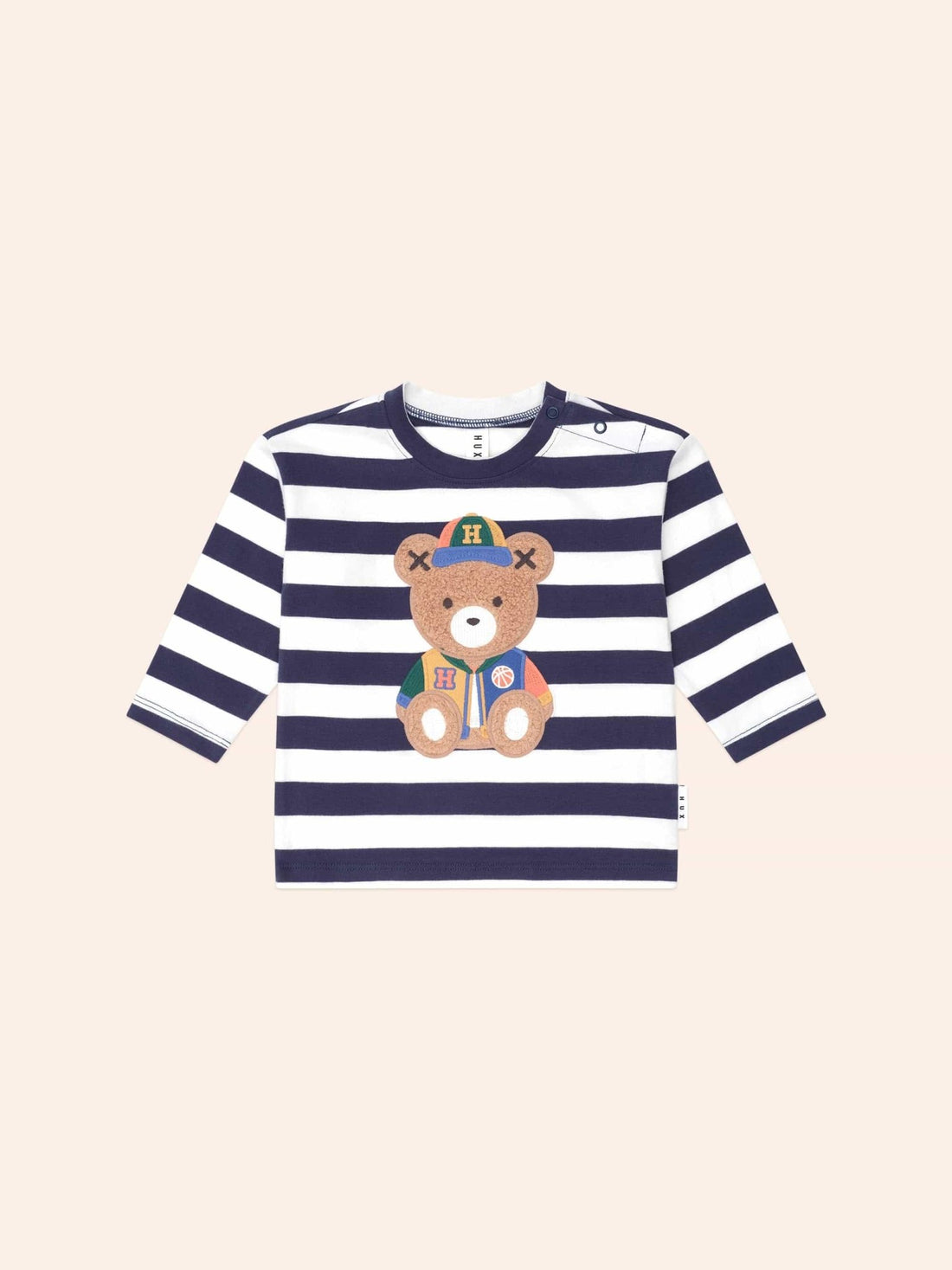 Huxbaby Varsity Hux Stripe Top Huxbaby