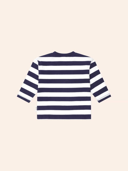 Huxbaby Varsity Hux Stripe Top Huxbaby