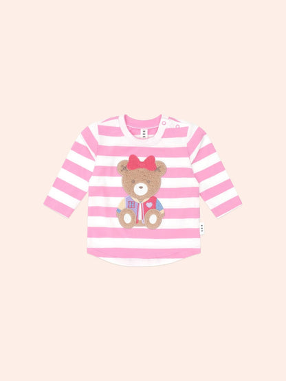 Huxbaby Varsity Huxette Stripe Top Huxbaby
