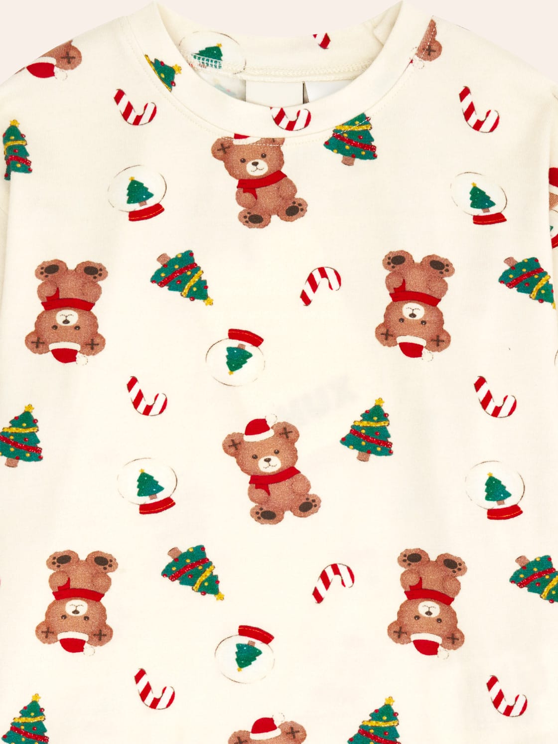 Huxbaby Xmas Time Lounge Set - Eggnog