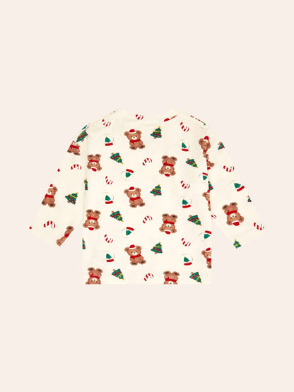 Huxbaby Xmas Time Lounge Set - Eggnog