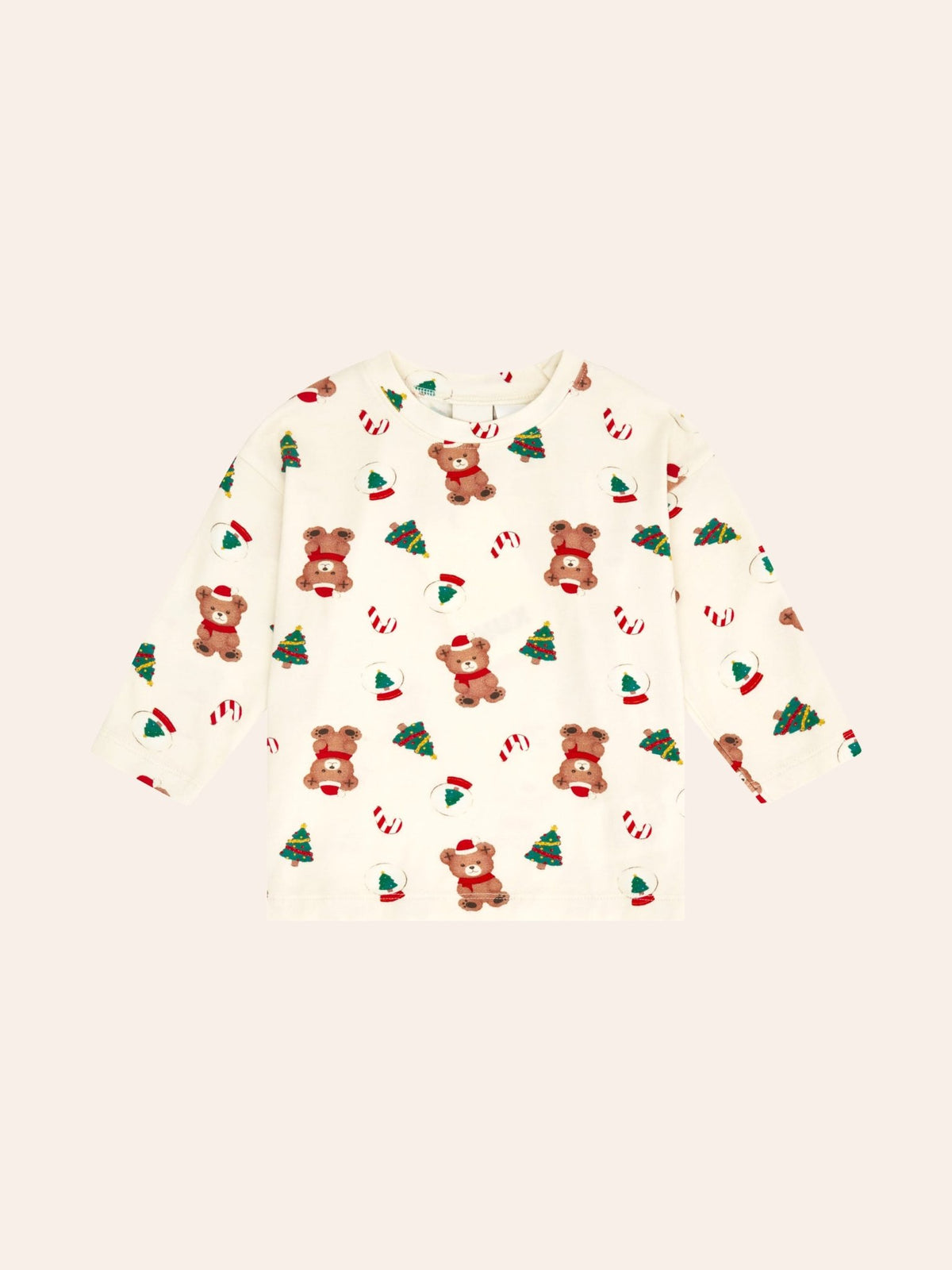 Huxbaby Xmas Time Lounge Set - Eggnog