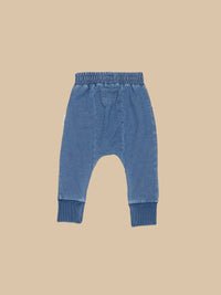 HUXBEAR KNIT DENIM DROP CROTCH PANT Huxbaby - enjoykidsus