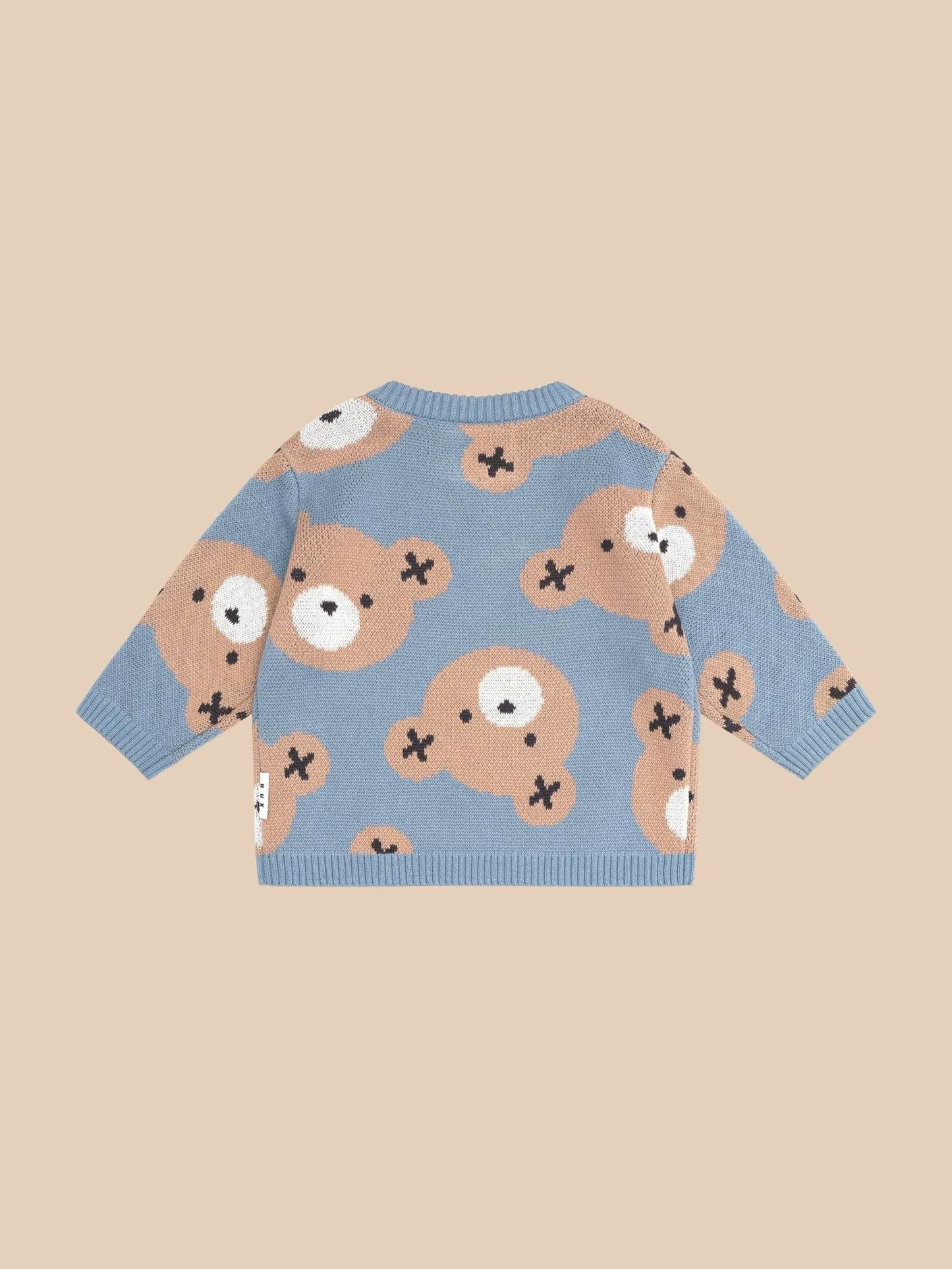 HUXBEAR KNIT JUMPER CORNFLOWER Huxbaby - enjoykidsus