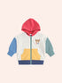 Huxbear Zip Up Hoodie Colour Block Huxbaby