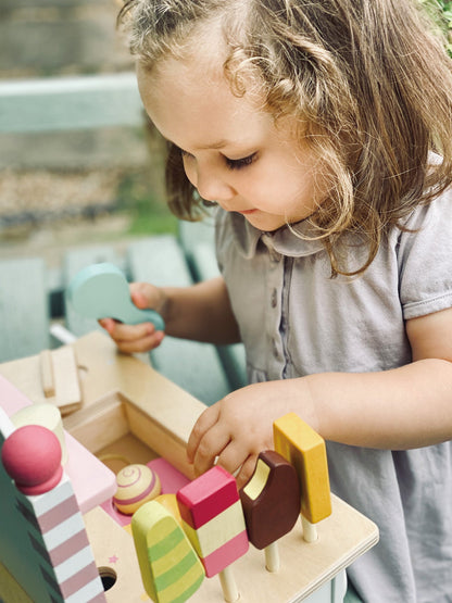 Ice Cream Cart Tender Leaf Toys - enjoykidsus