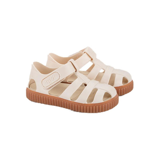 Igor Nico Caramelo Jelly Sandals, Marfil Igor - enjoykidsus