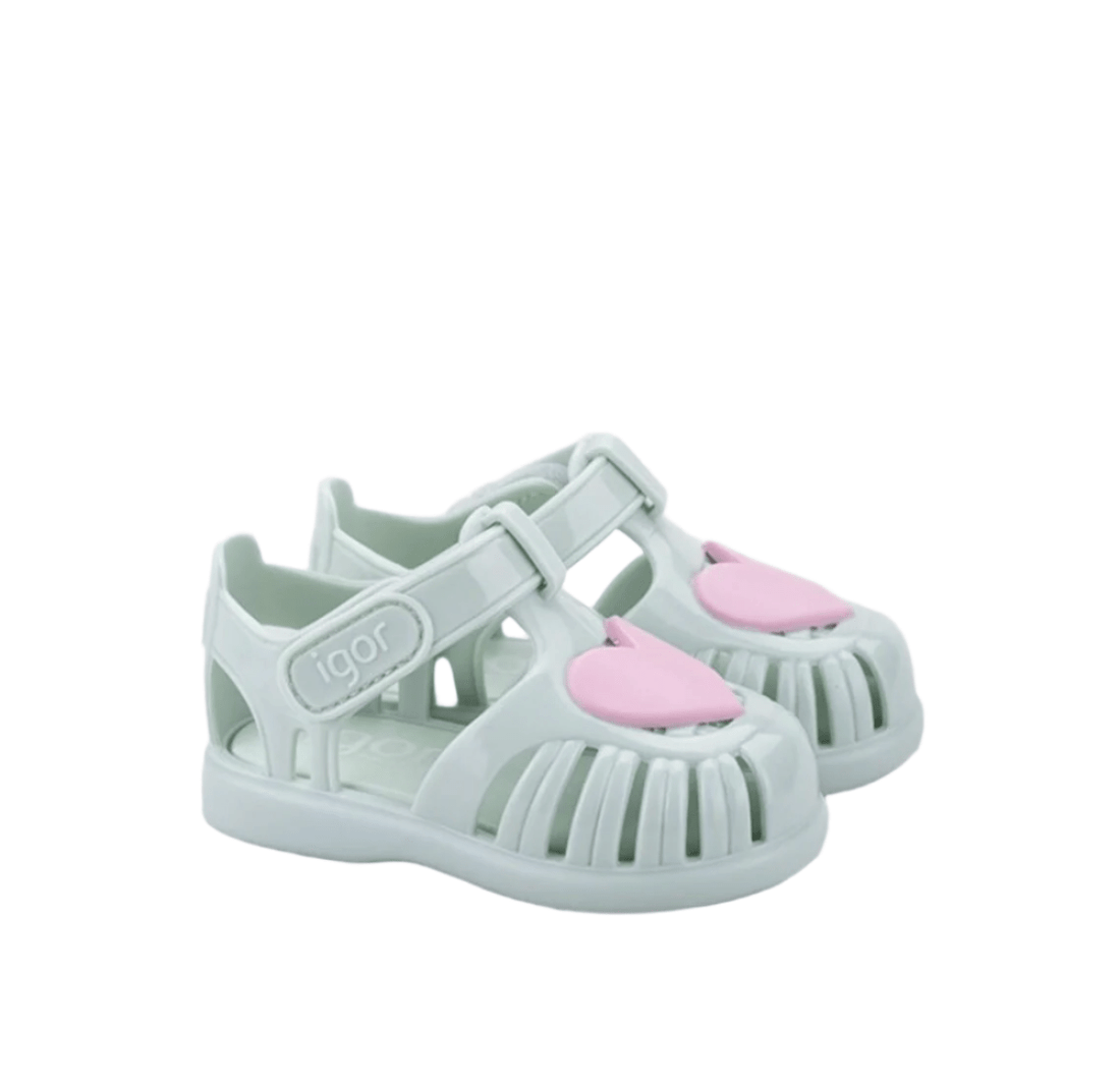 Igor Tobby Gloss Love Sandals - Menta Igor