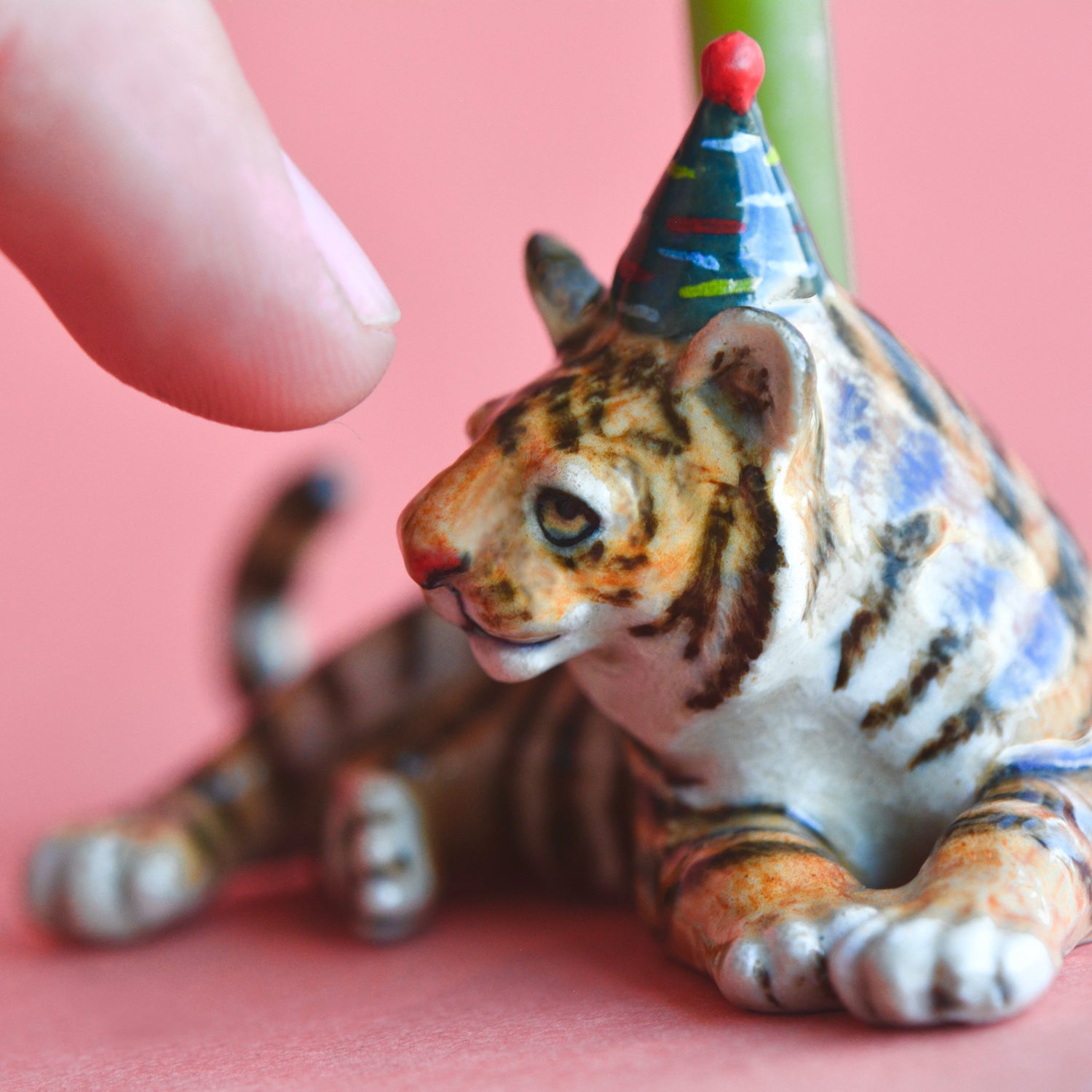Camp Hollow Tiger Candle Holder