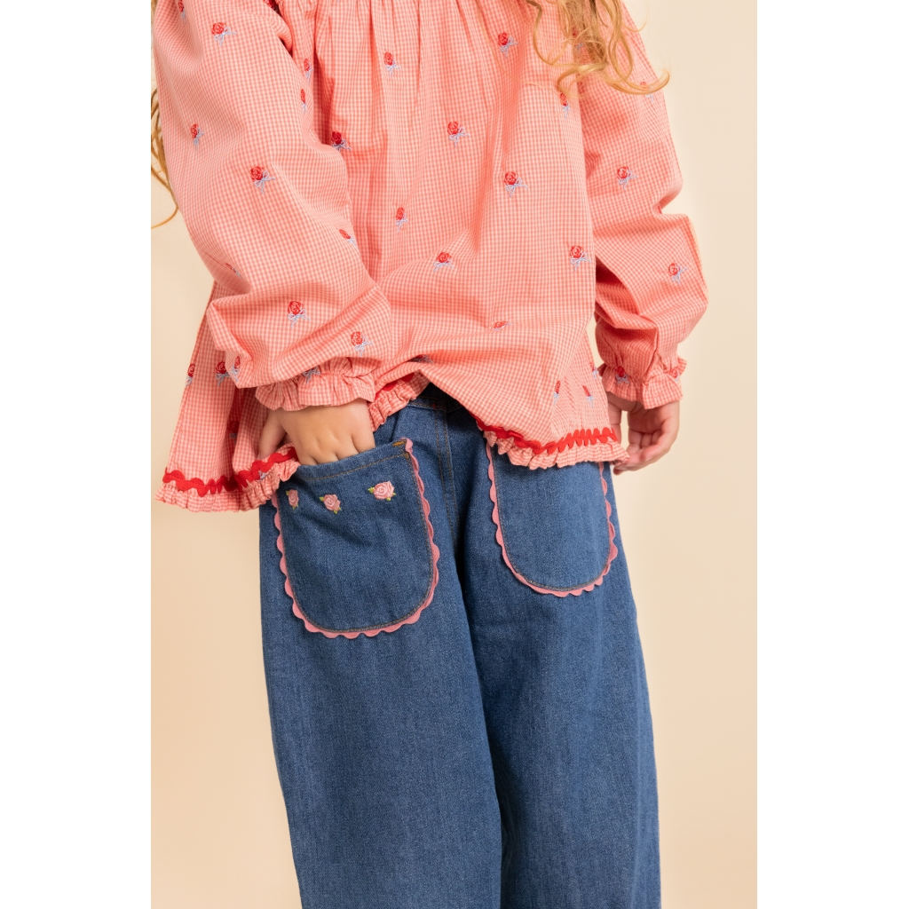 Flöss Monique Jeans - Mid Blue