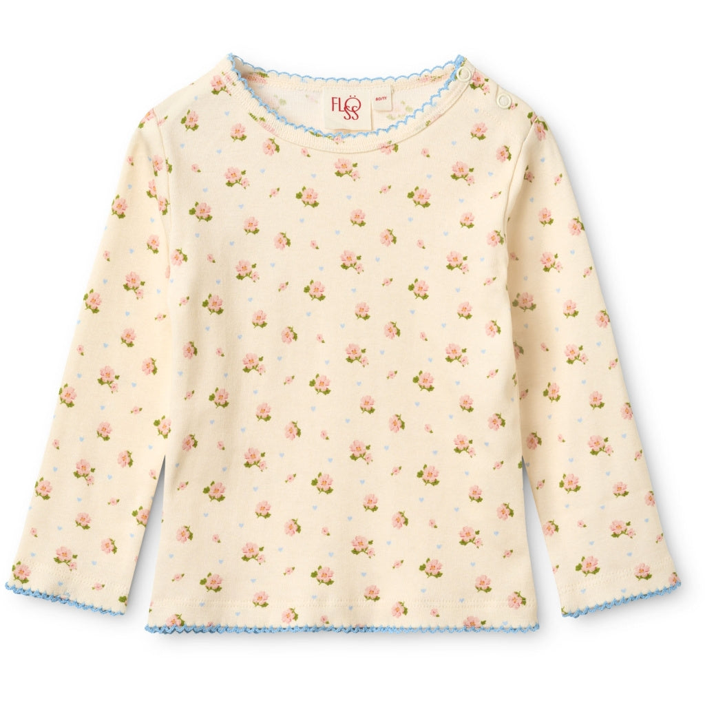 Flöss Fresa Blouse - Soft Pink Poppy